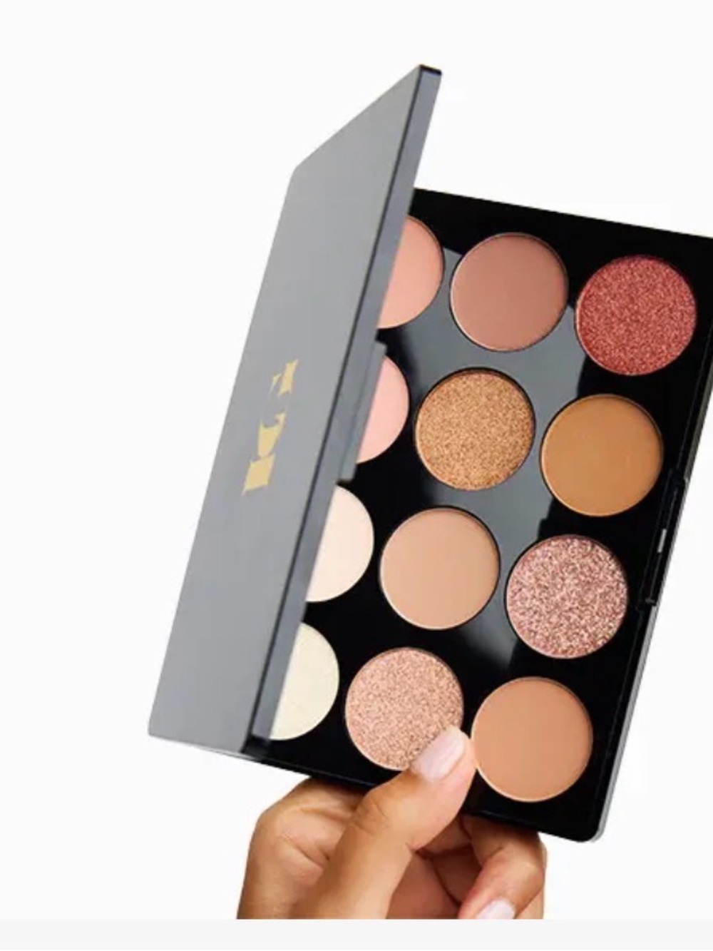 New Laura Geller The Wearables Pinking of You 12 Multi Finish Eyeshadow Palette